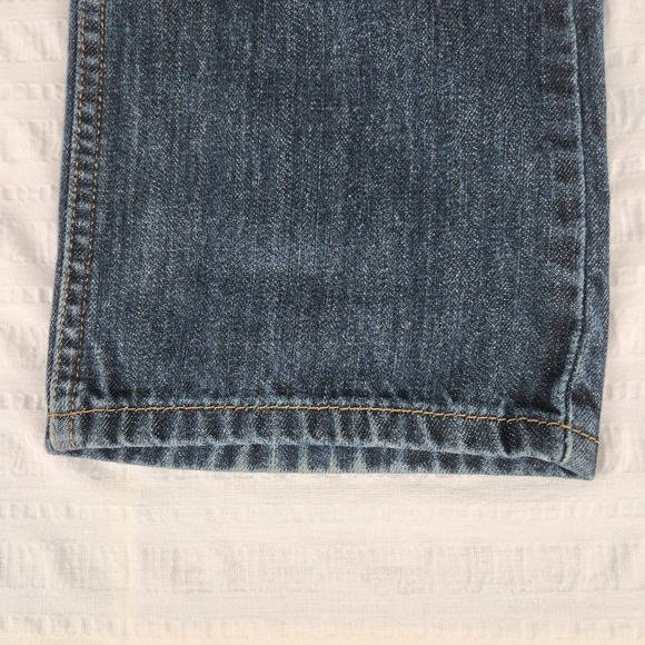 Levi's 514 Straight Fit Jeans Mens‎ Medium Wash Blue Denim W33 L32 - Picture 9 of 15